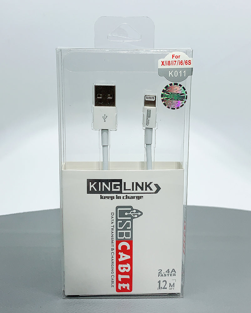 Kinglink KL 1m 2.4A faster ip7 lightning cable K011