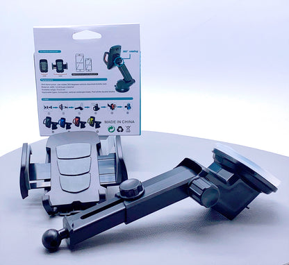 Long pole universal smart phone car holder