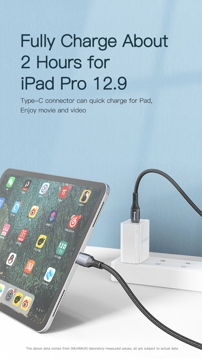 Maxguard 2m PD 20W Type-C to lightning cable M32CL