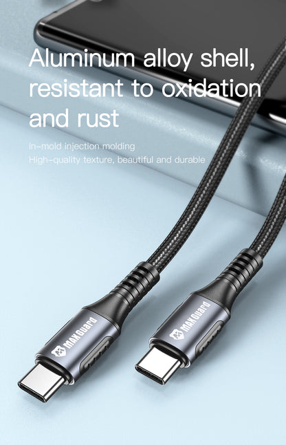 Maxguard 1m PD 20W Type-C to lightning cable M31CL