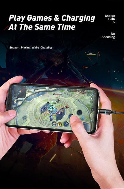 Maxguard magnetic micro+lightning+Type-C cable M33MLC