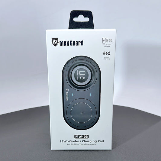 Maxguard 15W wireless charger MW03 (3 in 1 iPhone/Apple watch/Airpods)