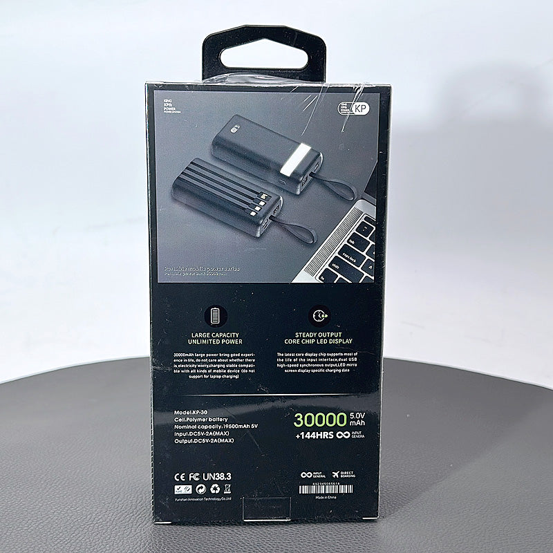King KP 30000 mah power bank KP30