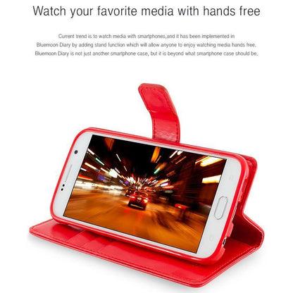 iPhone i7/8+ plus  bluemoon diary case (i6+/i7+/i8+ fit)