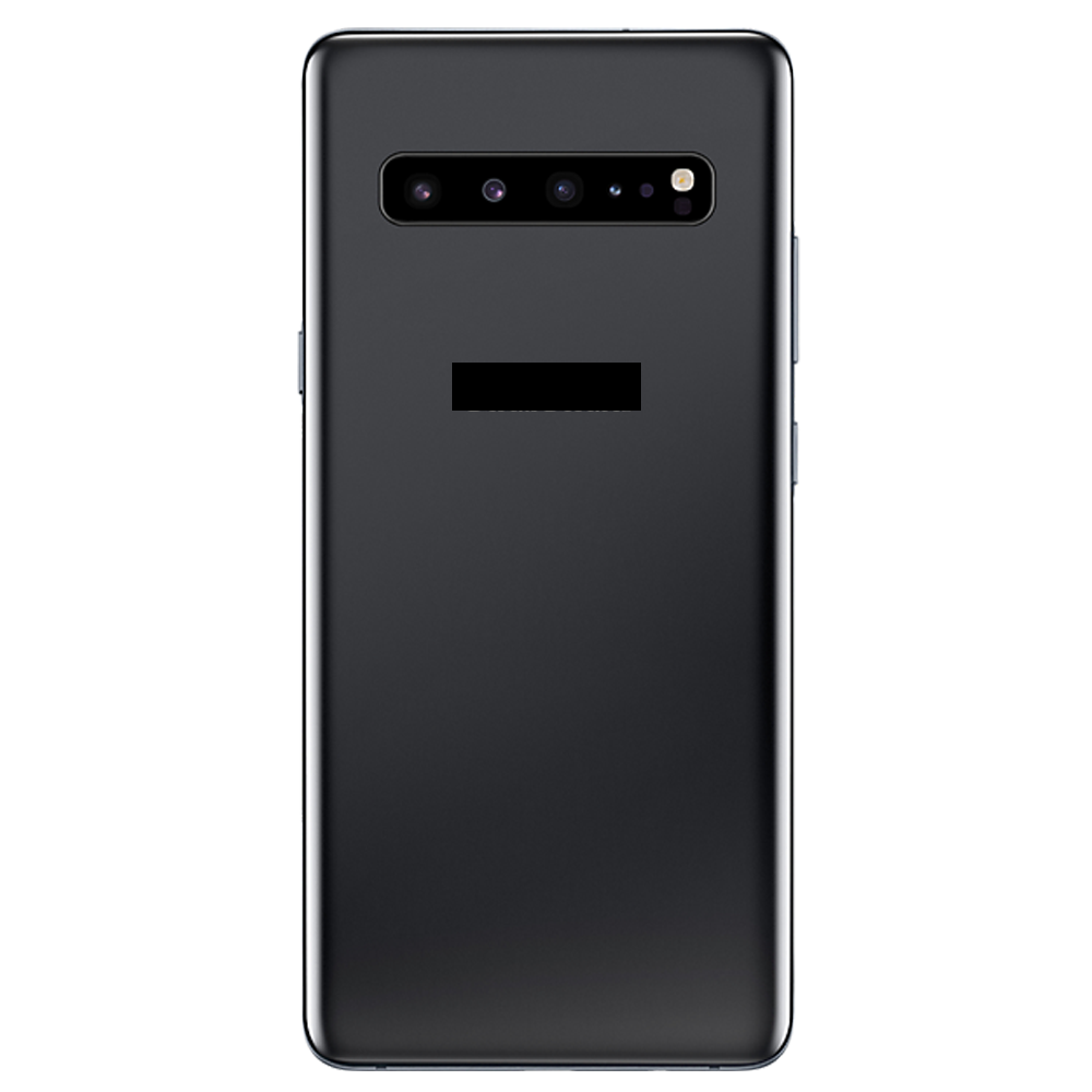 SAMSUNG S10 5G BACK GLASS BLACK (HIGH QUALITY)
