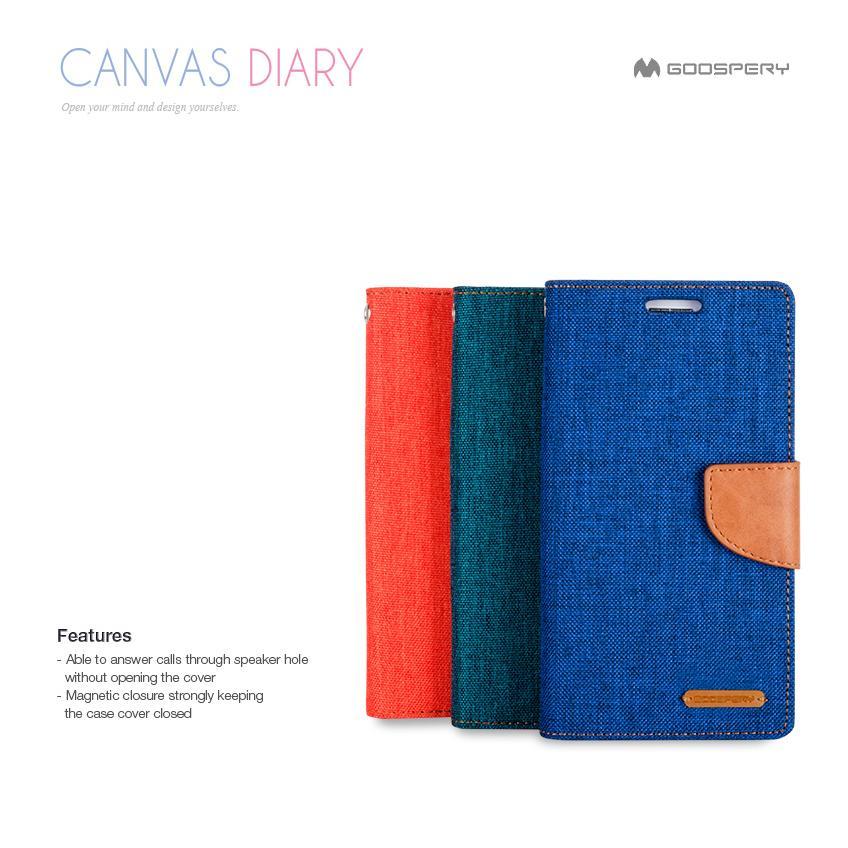 S8+ plus canvas diary case