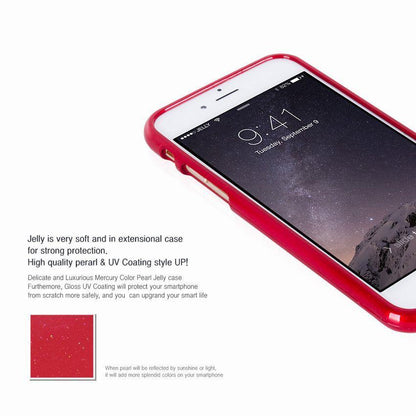 iPhone i6 mercury, tpu pearl case