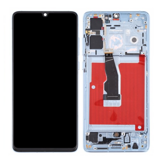 HUAWEI P30 SCREEN WITH FRAME BREATHING CRYSTAL (PREMIUM QUALITY)
