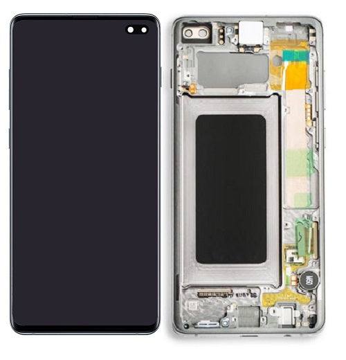 SAMSUNG S10PLUS LCD SCREEN PRISM WHITE (BRAND NEW)