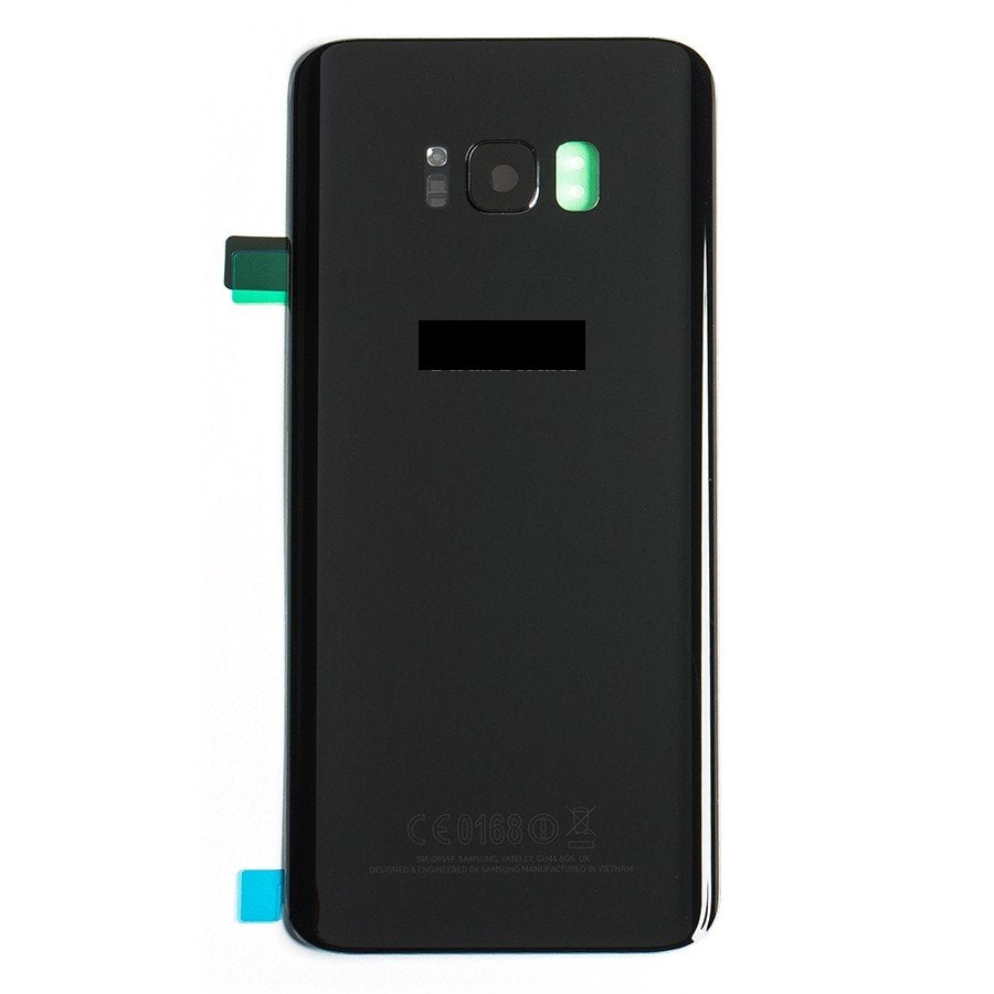 SAMSUNG S8 BACK GLASS BLACK